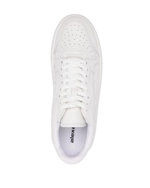 Alexander Wang White Puff Leather Sneakers for men