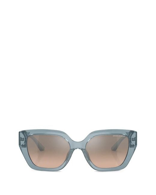 ARMANI EXCHANGE Gray Square Frame Sunglasses