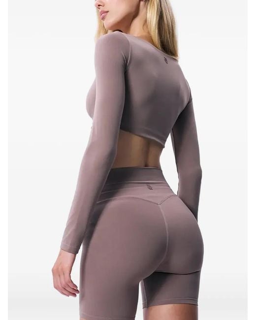 GOD SAVES QUEENS Pink High-Waisted Shorts
