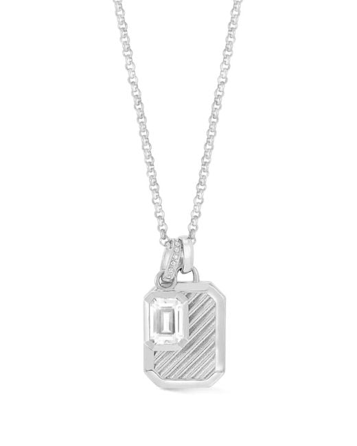 Collier Topaz Octagon Humbug Dower & Hall en coloris White