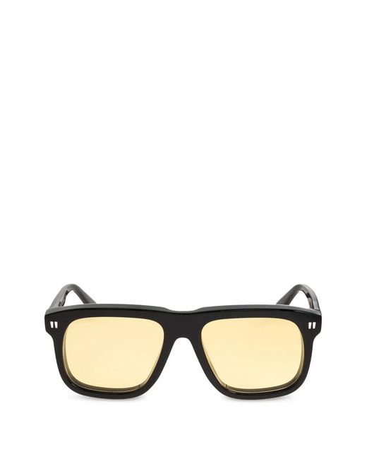 Off-White c/o Virgil Abloh Natural Square-Frame Sunglasses
