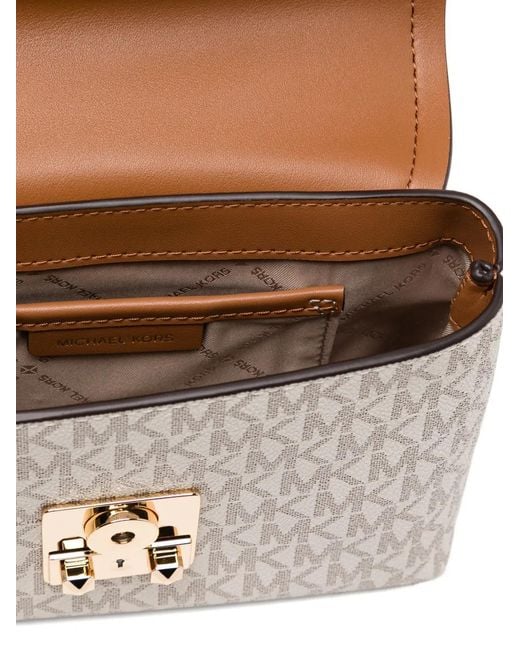 Michael Kors Metallic Tribeca Crossbody Bag