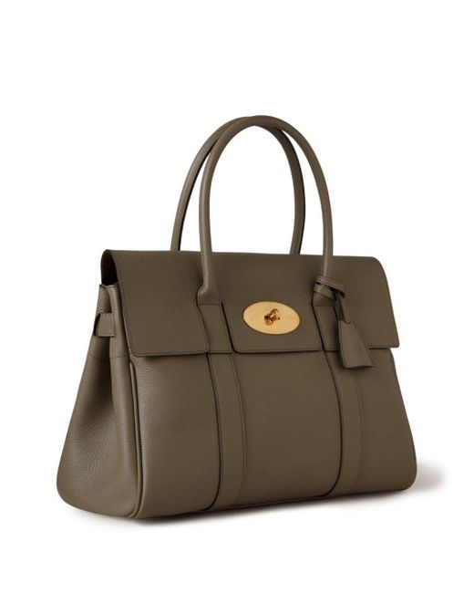 Mulberry Brown Small Bayswater Leather Tote Bag
