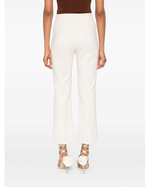 Elisabetta Franchi White Trousers