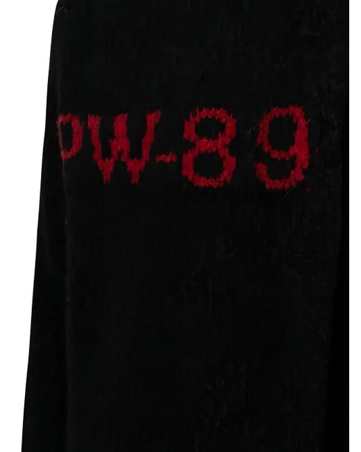 Paloma Wool Alpakapullover mit Logo-Stickerei in Black für Herren