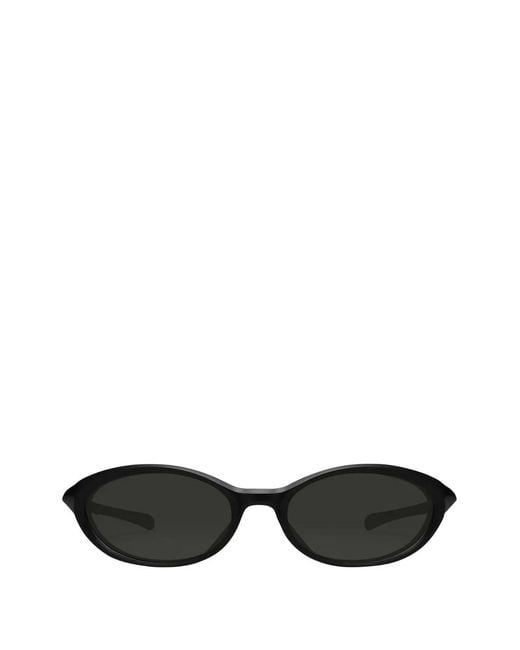 Gentle Monster Black Rim M01 Oval-Frame Sunglasses