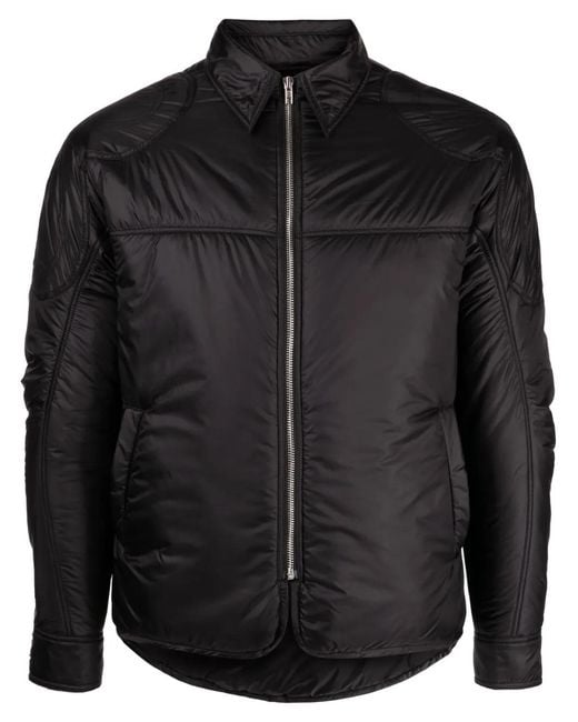 GmbH Black Padded Shirt Jacket for men