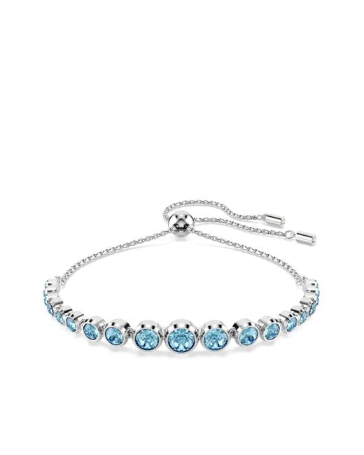 Pulsera con detalles de cristal Swarovski de color White