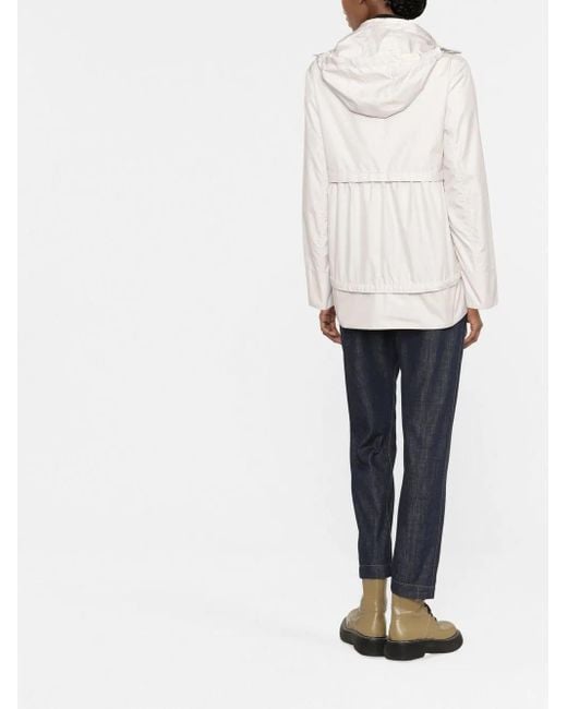 Moorer Natural Sinia Hooded Jacket
