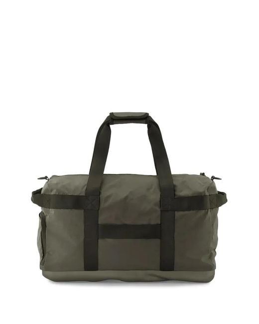 Crash Baggage Black Logo-Patch Luggage