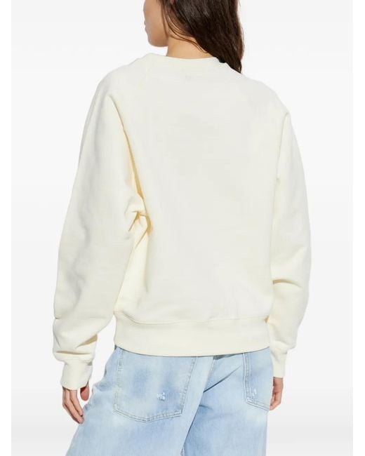 AMI White Sweat Oversized