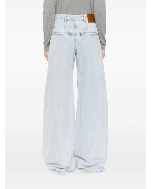 Entire studios Blue Wide Leg Jeans