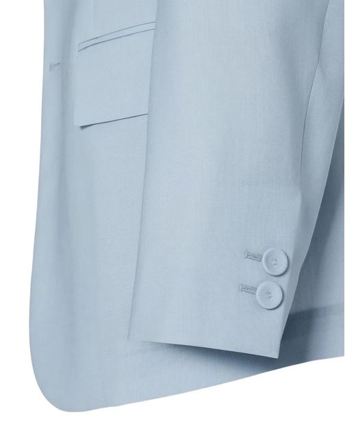 Blazer Con Botones Fendi de hombre de color Blue