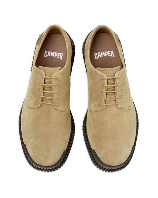 Camper Brown Derbies Pix À Lacets for men