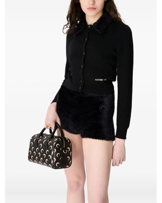 MARINE SERRE Black Sweaters