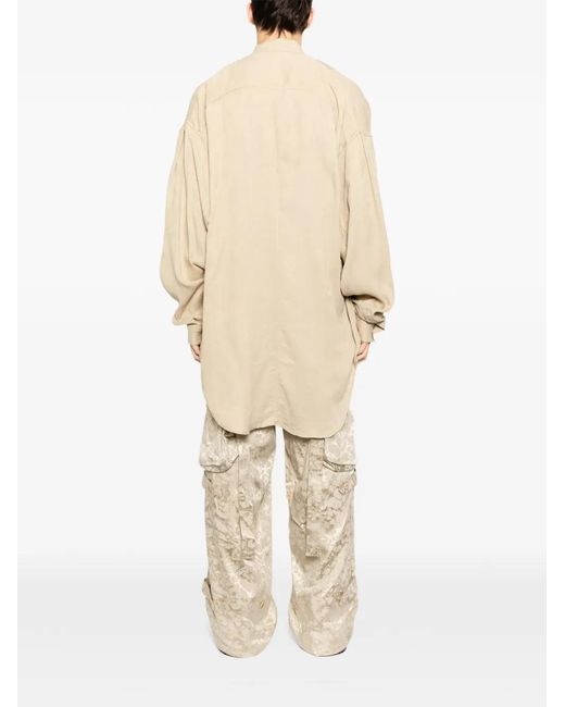 Julius White Tuck Shirt for men