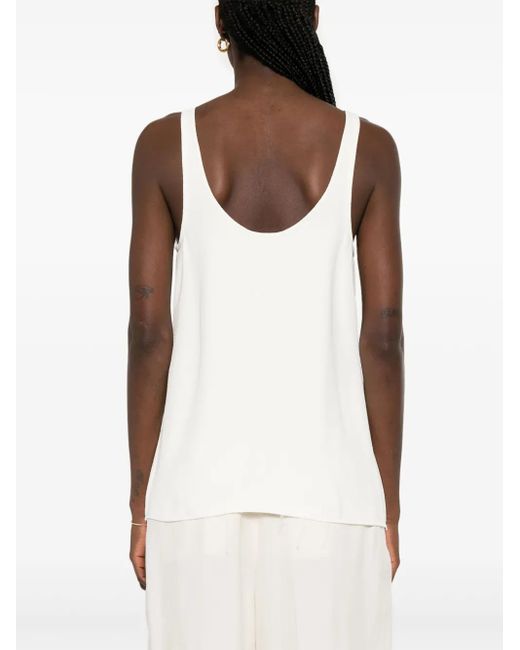 Totême  White Textured Top