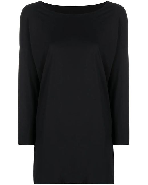 Wolford Black Aurora Pure Cut Top