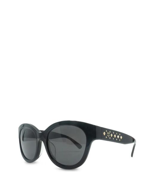 MCM Gray Studded Cat-Eye Sunglasses