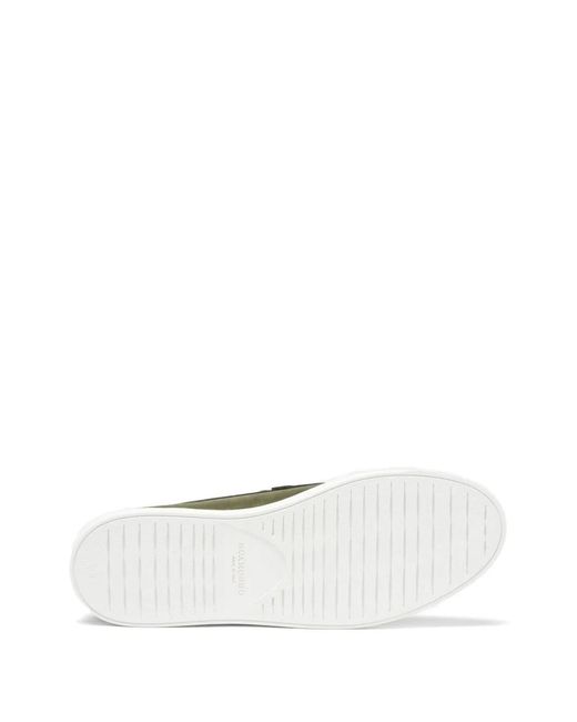 Scarosso Green Cole Piercing-Detail Loafers for men
