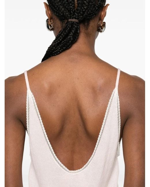 N°21 Pink V-Neck Top