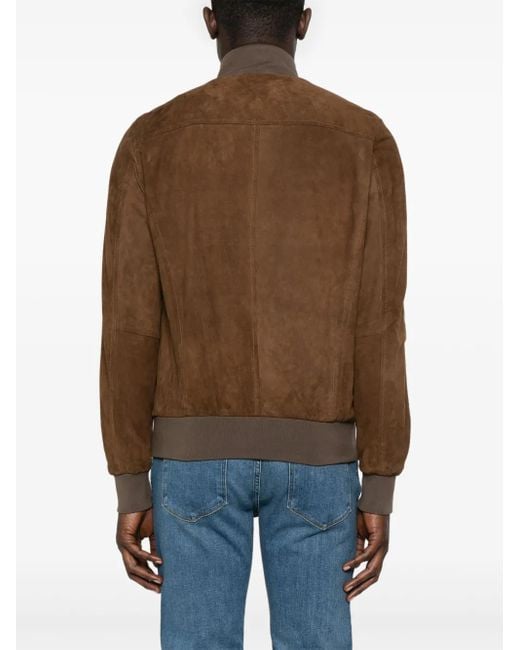 Barba Napoli Brown Vermont Jacket for men