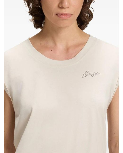 Boss Natural Embellished Tank Top