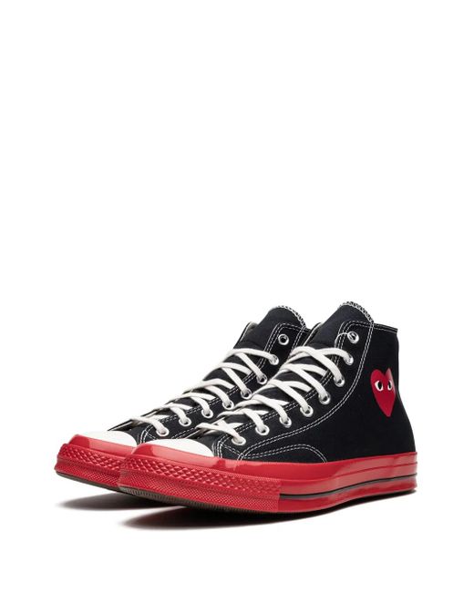 Converse Red Cdg X Chuck Taylor 70 Hi Sneakers for men