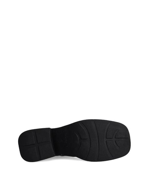 Vagabond Black Dorah Stretch Panel Block Heel Boots