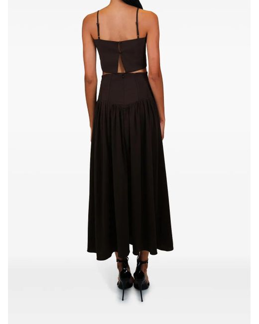 Azeeza Black Walton Crop Top