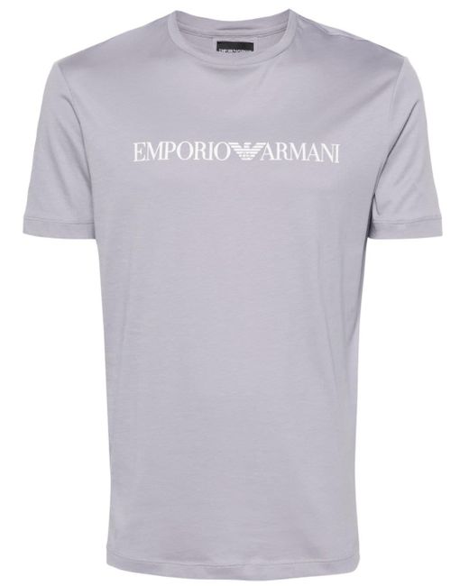 メンズ Emporio Armani ロゴ Tスカート Purple