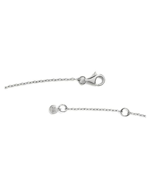 Monica Vinader White Antica Bead-Embellished Necklace