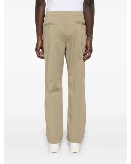 Lacoste Natural Logo-Patch Trousers for men
