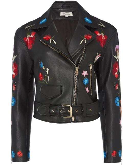 Temperley London Black Toledo Biker Jacket