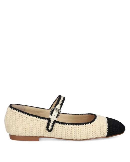 Bibi Lou Natural Leather Ballet Flats