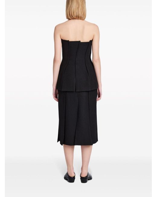 Falda midi con cintura alta Proenza Schouler de color Black