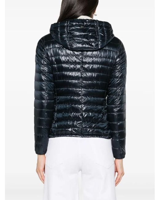 Herno Black Nylon Short Down Jacket