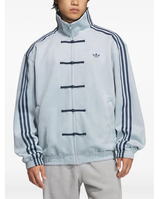 新年限定モデル アディダス 新中式 ジップアップジャケット ライトブルー L adidas Chinese New Year Zip-Up Jacket in Blue | Lyst