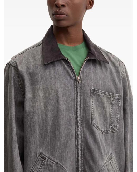 Levi's Gray Zip-Fastening Jacket for men