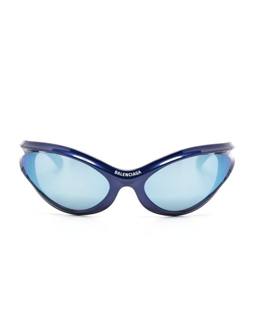 Balenciaga Blue Dynamo Cat-eye Sunglasses