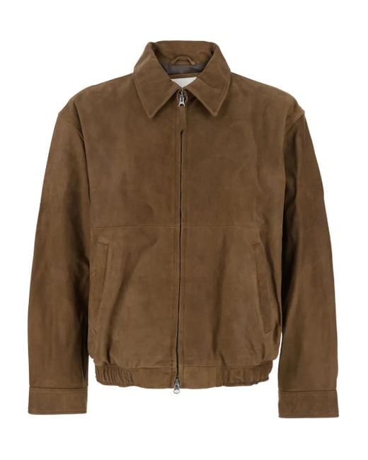 DUNST Brown Suede Jacket