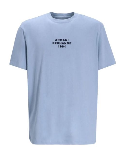 T-Shirt di ARMANI EXCHANGE in Blue da Uomo