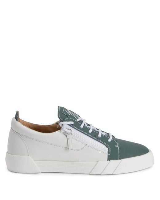 Giuseppe Zanotti Green The Shark Sneakers for men