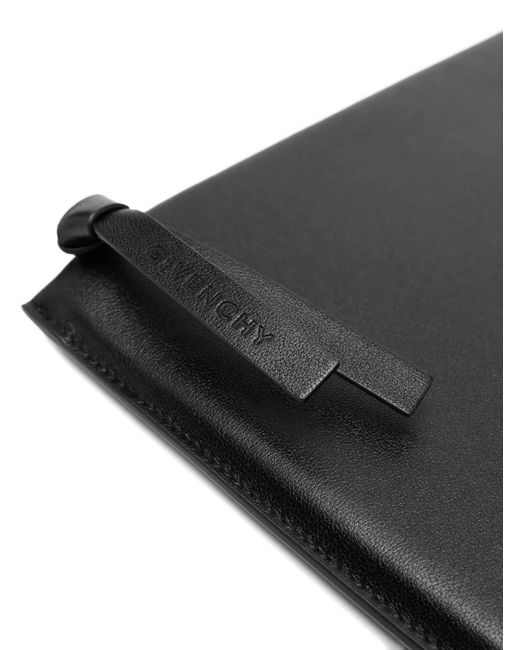 Givenchy Black Antigona Stamped Large Pouch for men