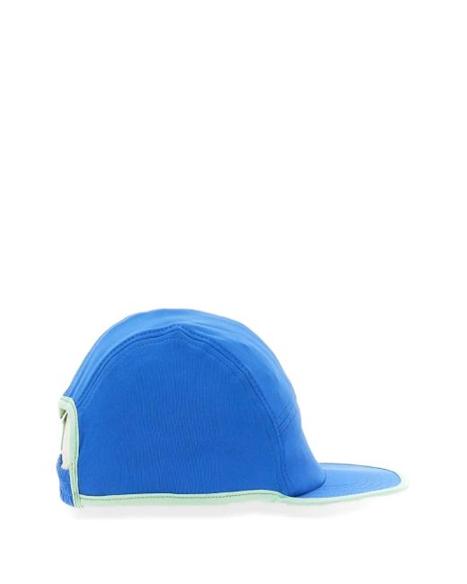 Sunnei Blue Contrast-Trim Cap for men