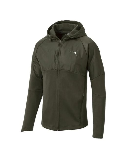 Sudadera Evostripe Con Capucha PUMA de hombre de color Green