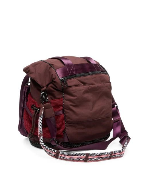 Desigual Purple Multi-Pocket Backpack