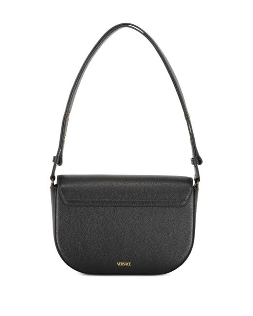 Versace Black Virtus Shoulder Bag