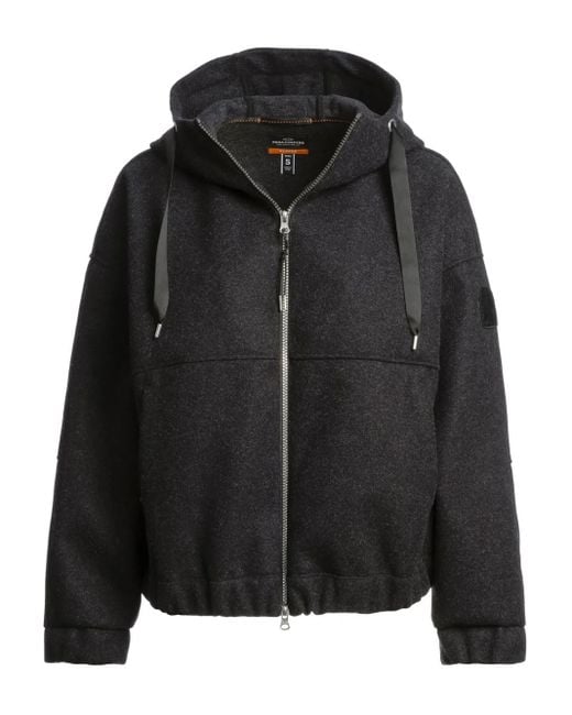 Giacca Con Cappuccio E Zip di Parajumpers in Black