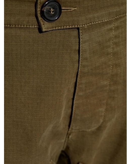 DSquared² Green Folded-Panel Trousers